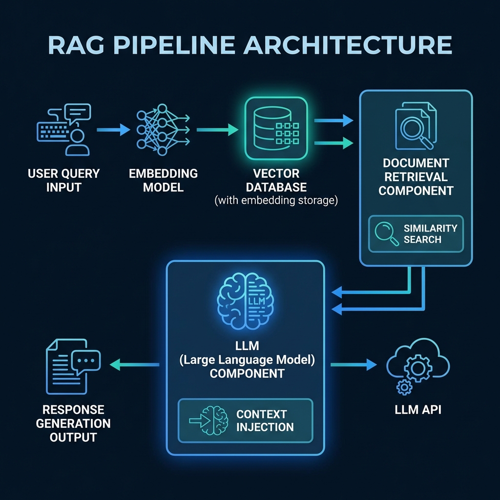 RAG Pipeline Architecture Diagram